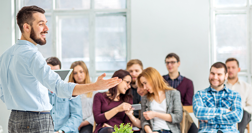 Confidence at Public Speaking